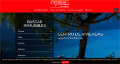 Desktop Screenshot of centrodeviviendas.com